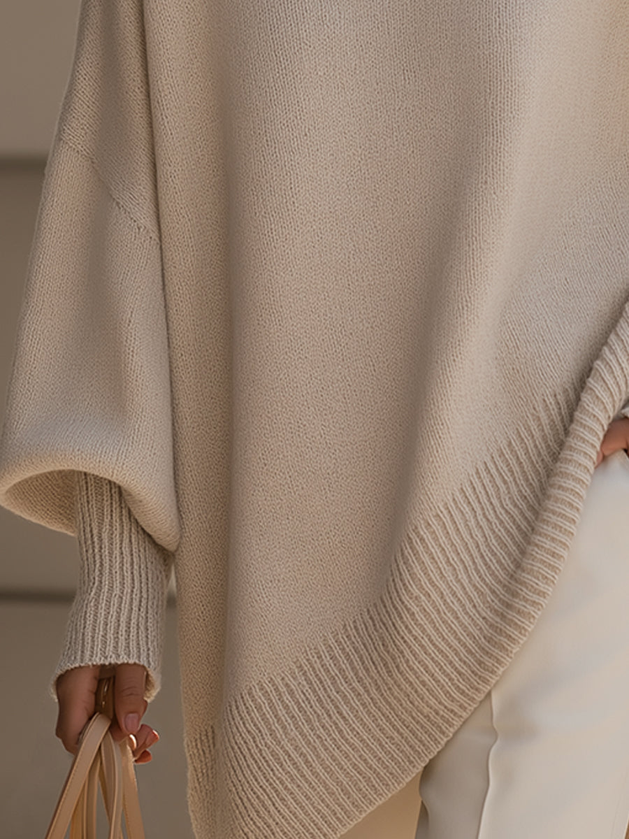 Elise™ — Luxe Oversized Cosy Knit Sweater
