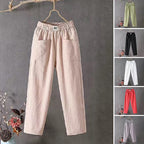 Margot — Ankle-Length Elastic Waist Pants