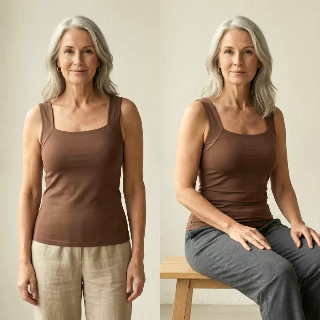 Emilie — Built-In Bra Comfort Tank Top