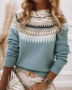 The Manon — Cozy Fair Isle Pullover