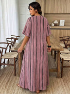 Hazel Relaxed Wrap-Around Dress