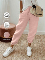 Juliette — Tapered Khaki Casual Summer Pants