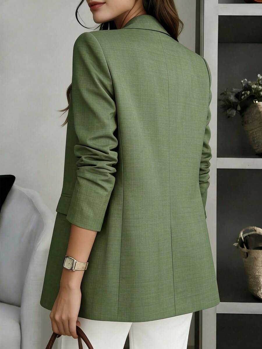 Anaïs — Soft Tailored V-Neck Blazer
