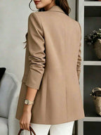 Anaïs — Soft Tailored V-Neck Blazer
