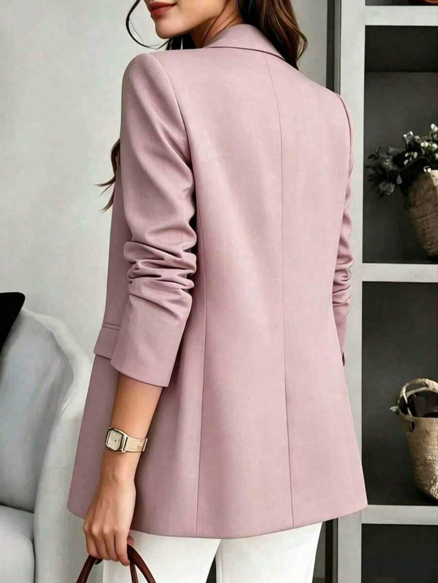 Anaïs — Soft Tailored V-Neck Blazer