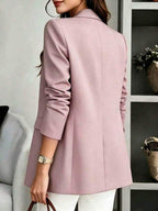 Anaïs — Soft Tailored V-Neck Blazer