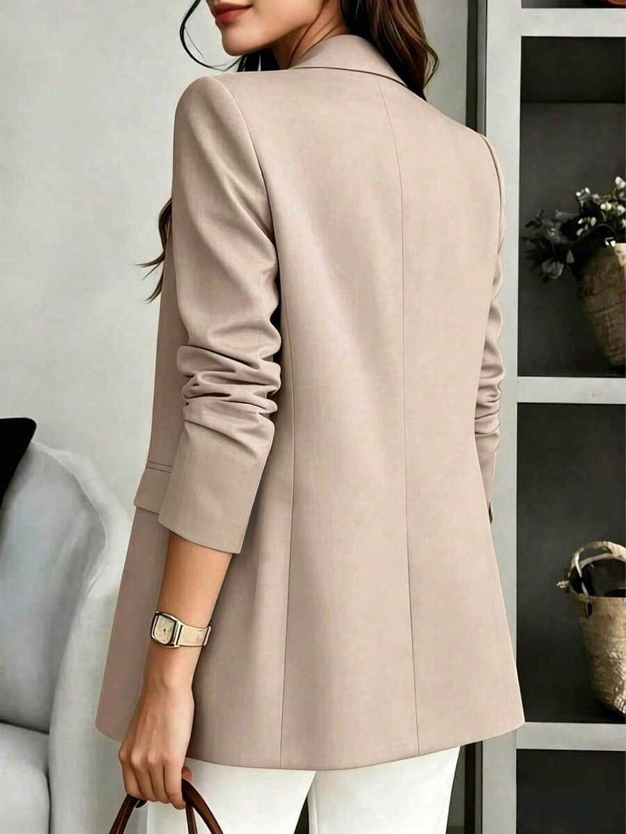 Anaïs — Soft Tailored V-Neck Blazer