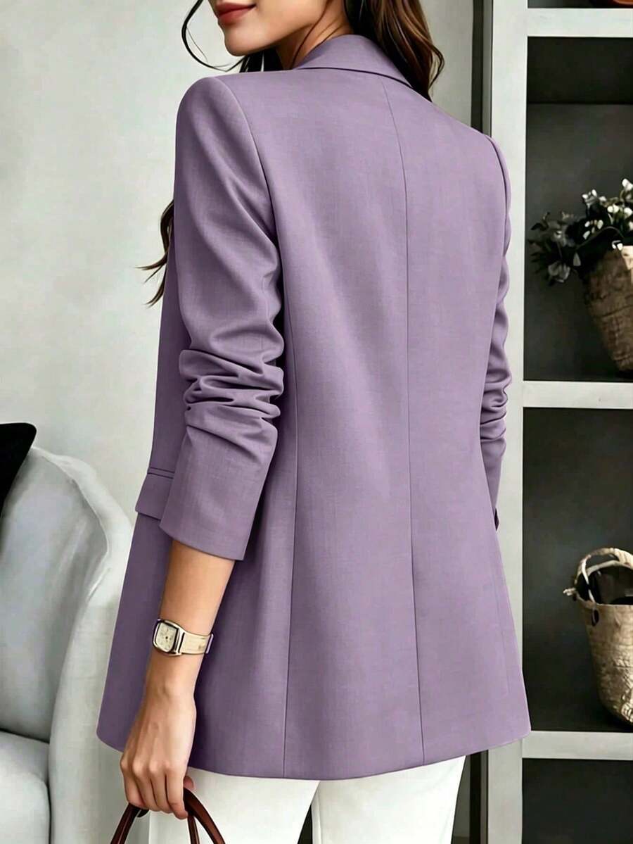 Anaïs — Soft Tailored V-Neck Blazer