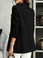 Anaïs — Soft Tailored V-Neck Blazer
