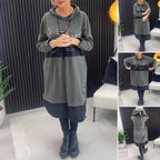 The Apolline — Hooded Soft Casual Dress