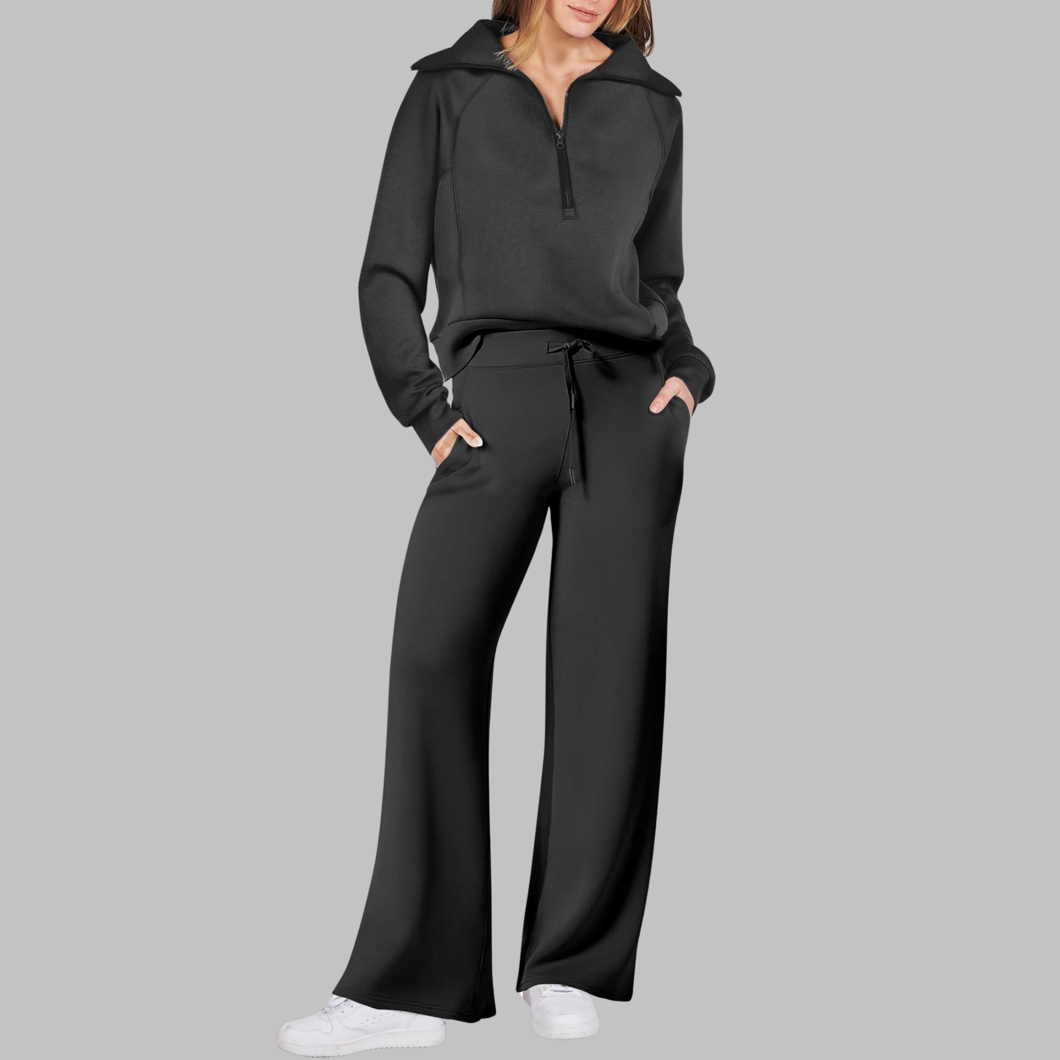 The Amelia — Brushed Sweatshirt Set