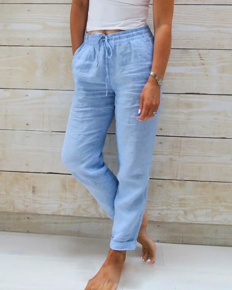 Margot — Relaxed Elastic Waist Pants