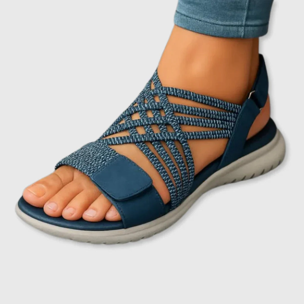 Juliette — Easy Cross-Strap Summer Sandals