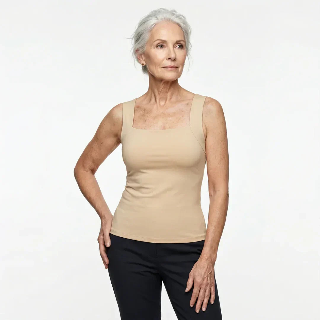 Emilie — Built-In Bra Comfort Tank Top
