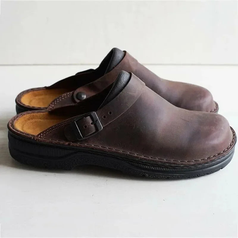 Juliette — Adjustable Buckle Slip-On Clogs