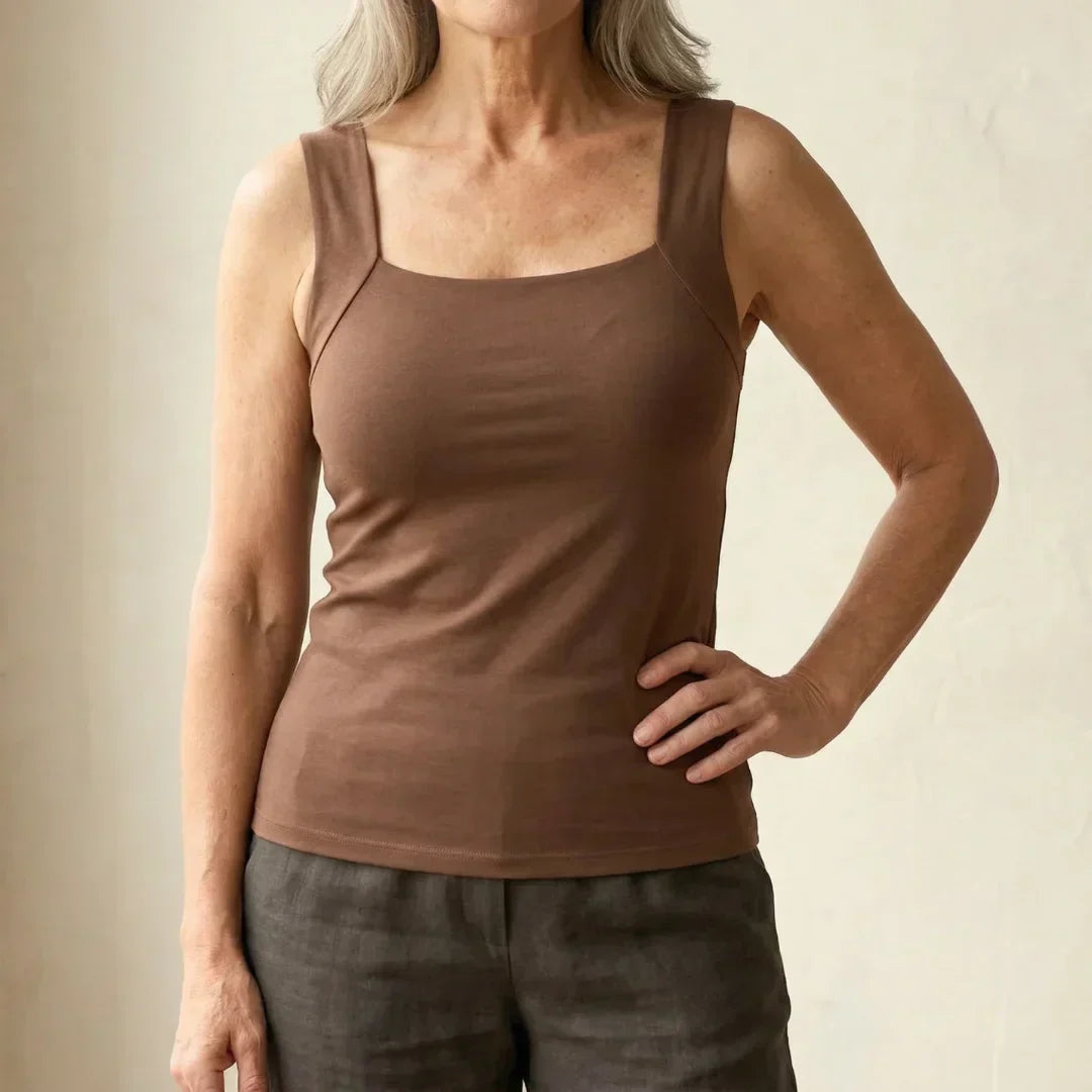 Emilie — Built-In Bra Comfort Tank Top