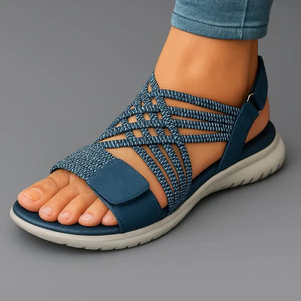 Juliette — Easy Cross-Strap Summer Sandals