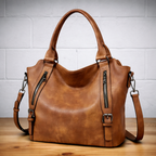The Anouk — structured soft-leather everyday bag