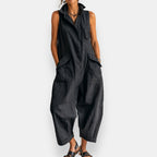 Anouk — Sleeveless Cargo Jumpsuit