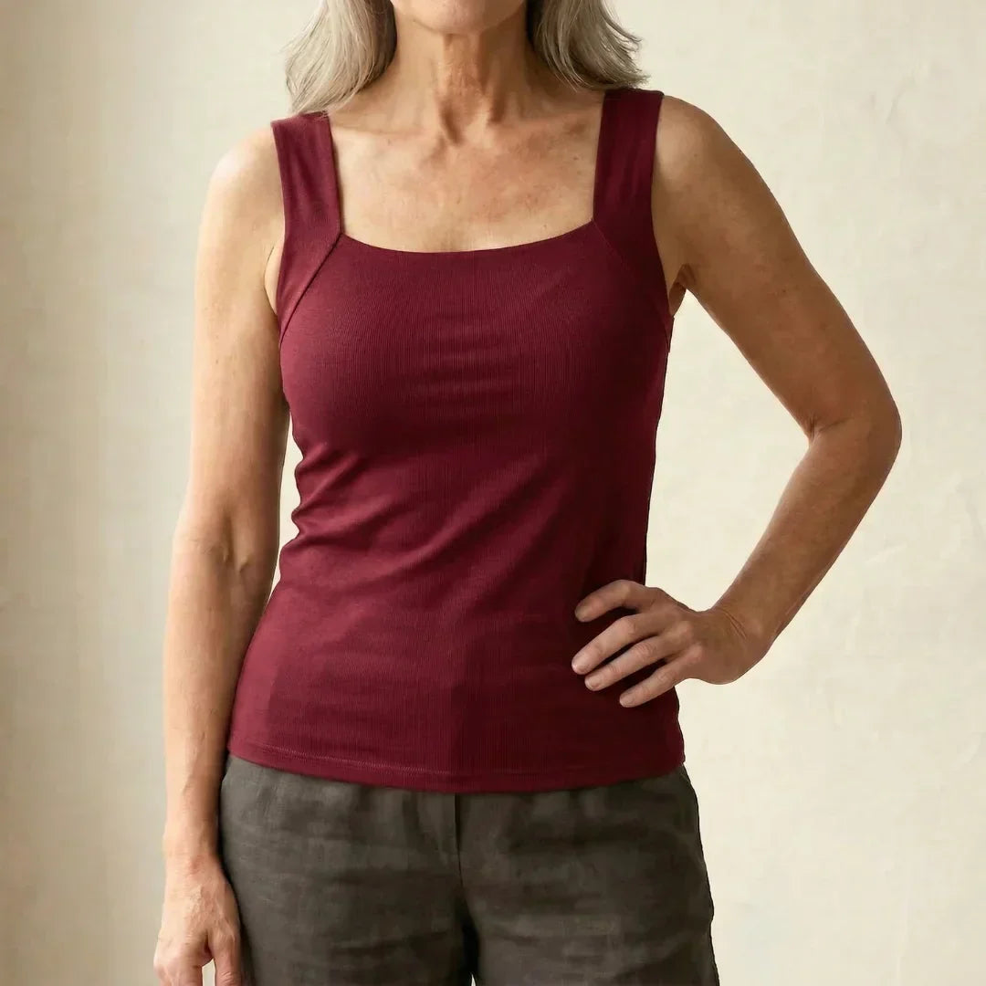Emilie — Built-In Bra Comfort Tank Top