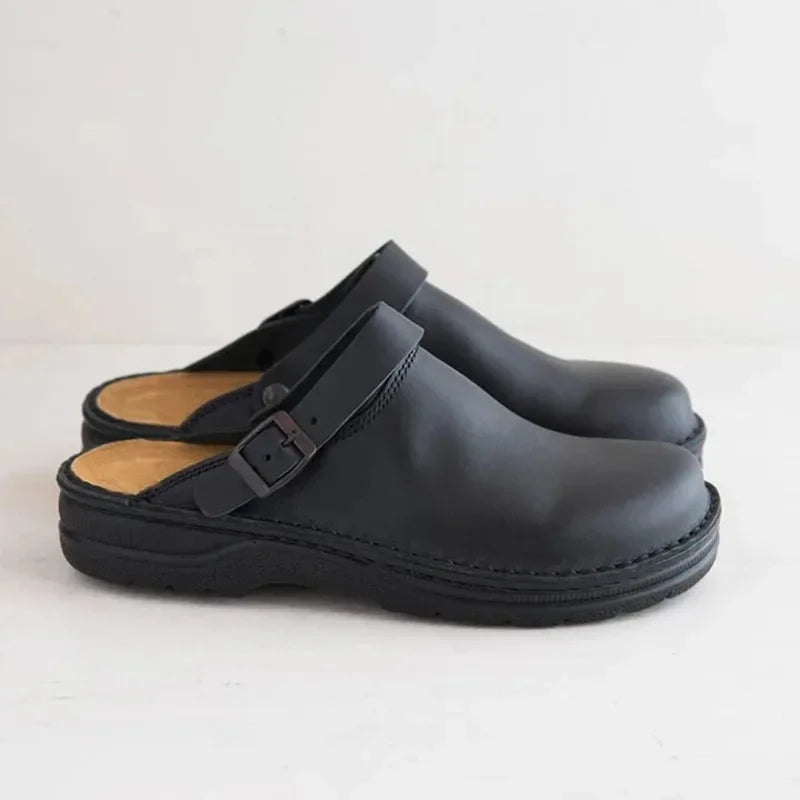 Juliette — Adjustable Buckle Slip-On Clogs