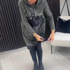The Apolline — Hooded Soft Casual Dress