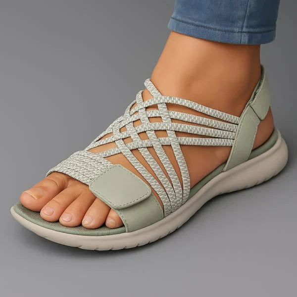 Juliette — Easy Cross-Strap Summer Sandals