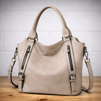 The Anouk — structured soft-leather everyday bag