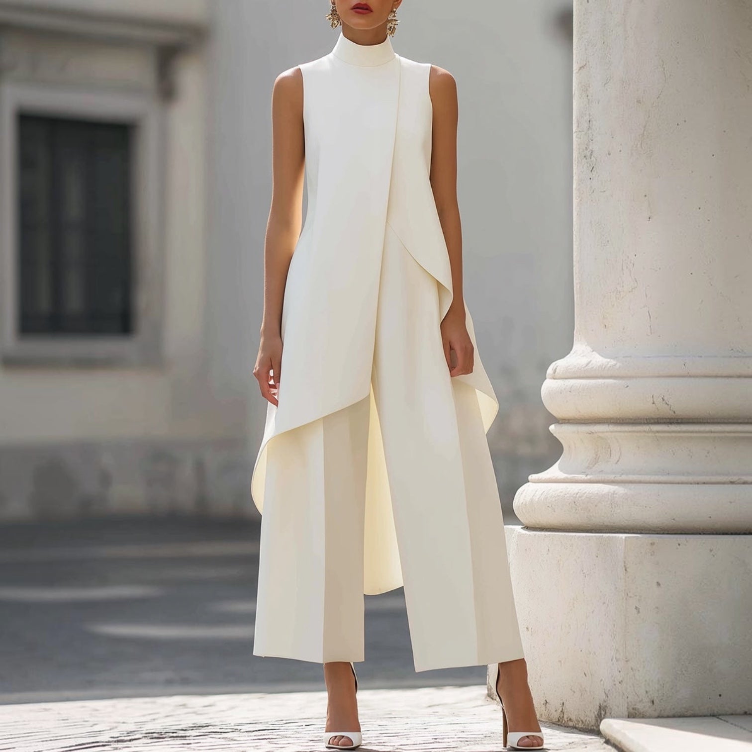 Manon — Elegant Flow Midi Dress