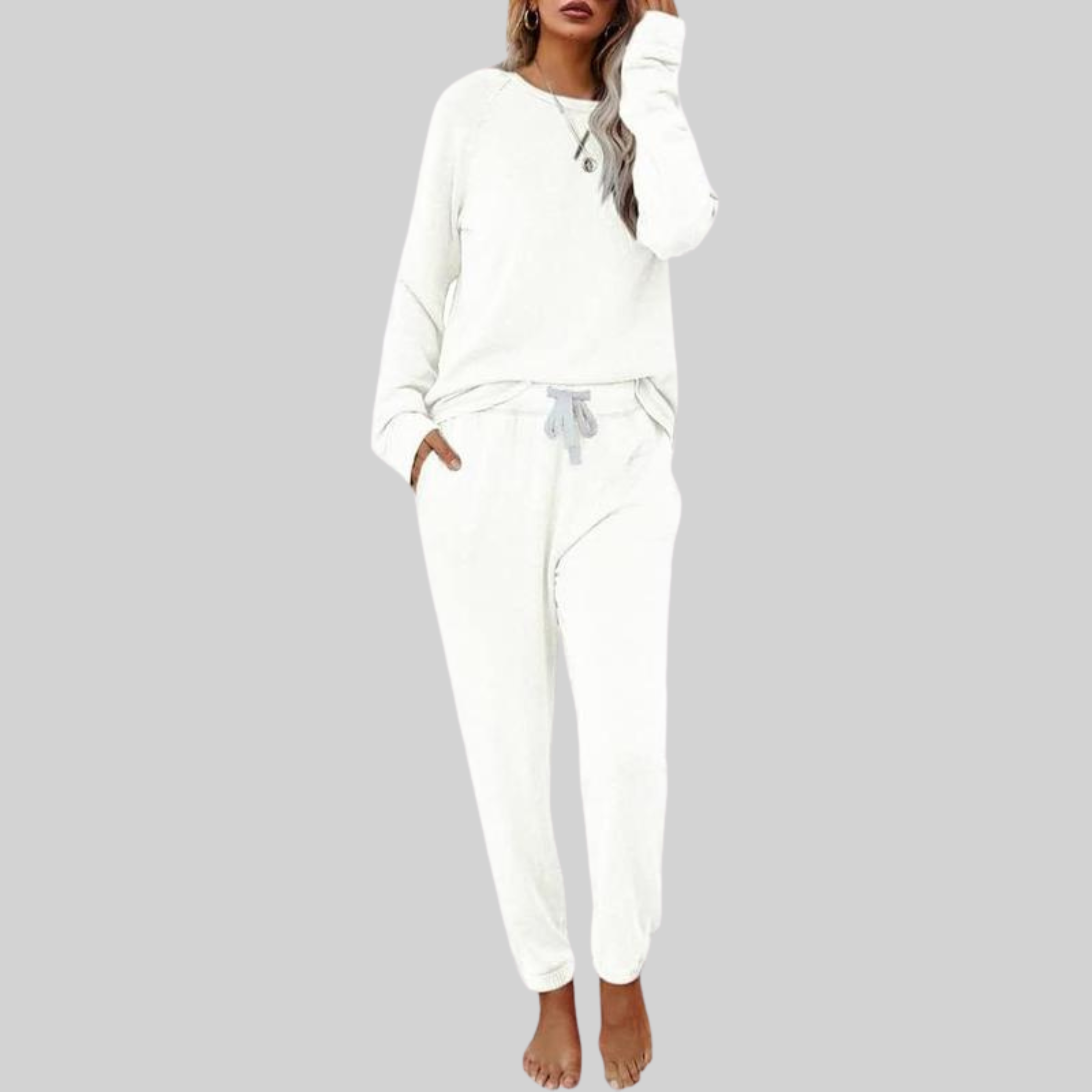 The Constance — Long-Sleeve Soft Lounge Set