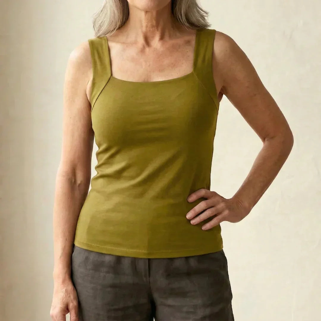 Emilie — Built-In Bra Comfort Tank Top