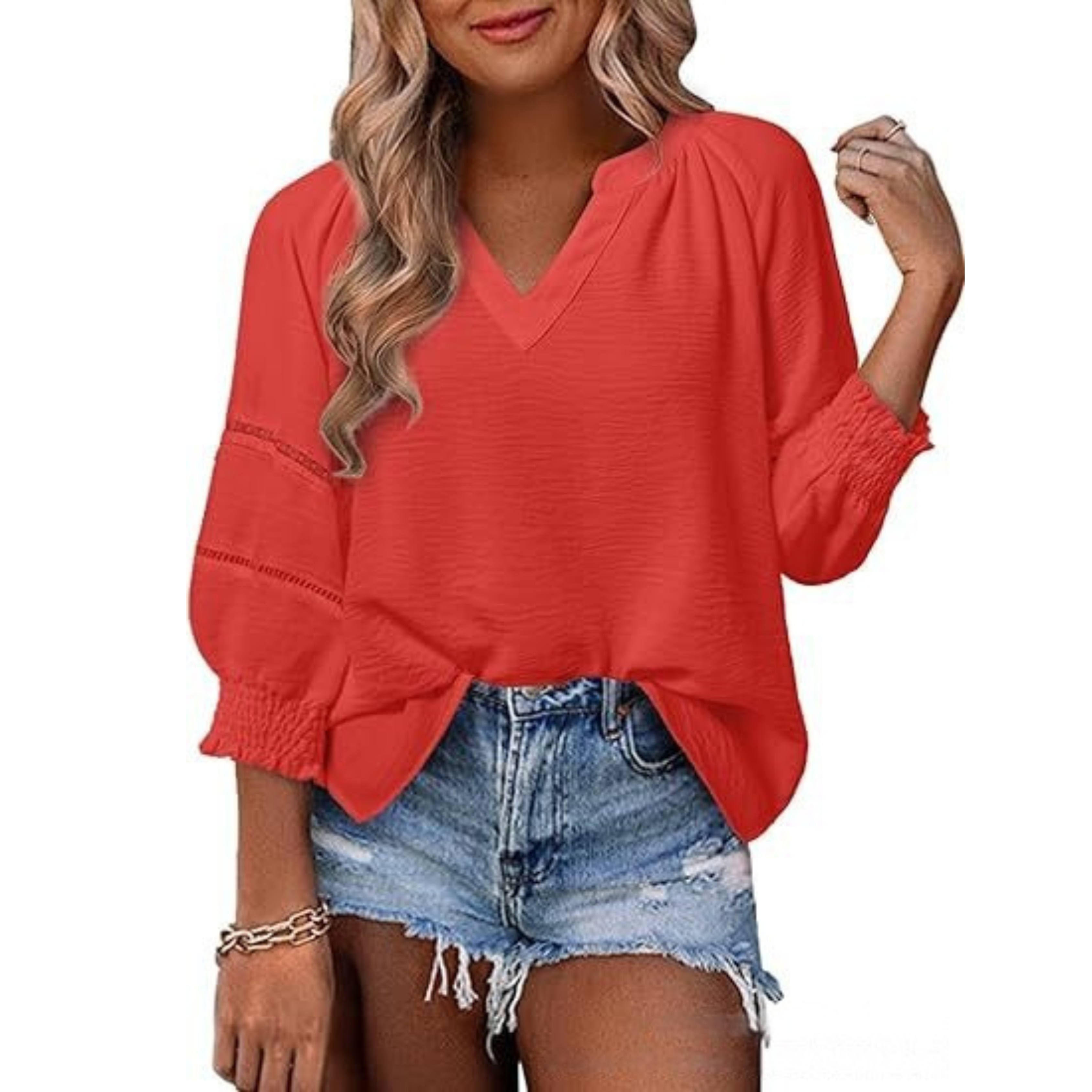 The Juliette — Lantern Sleeve Summer Blouse