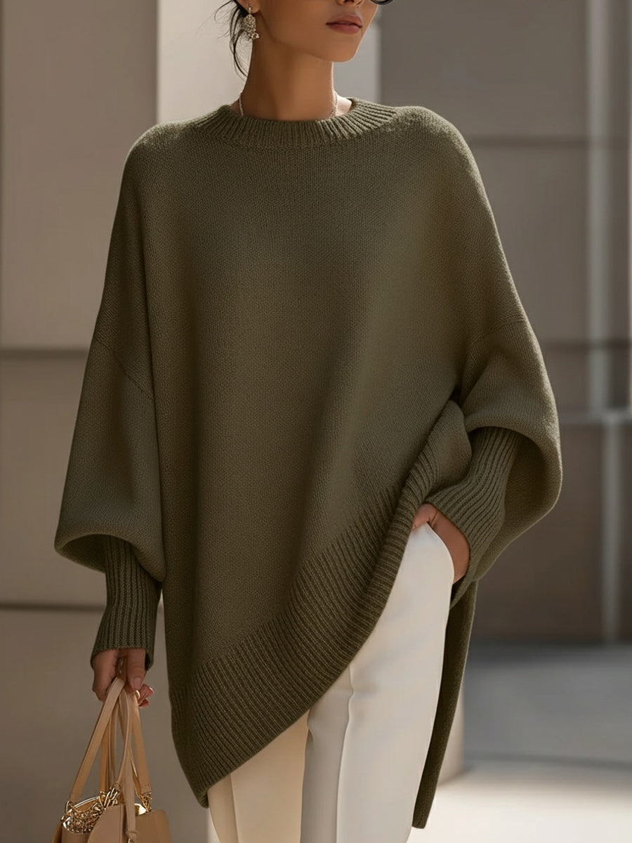 Elise™ — Luxe Oversized Cosy Knit Sweater