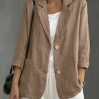 Colette — Soft Cotton Everyday Blazer