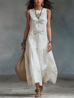 Fiona maxi dress - White