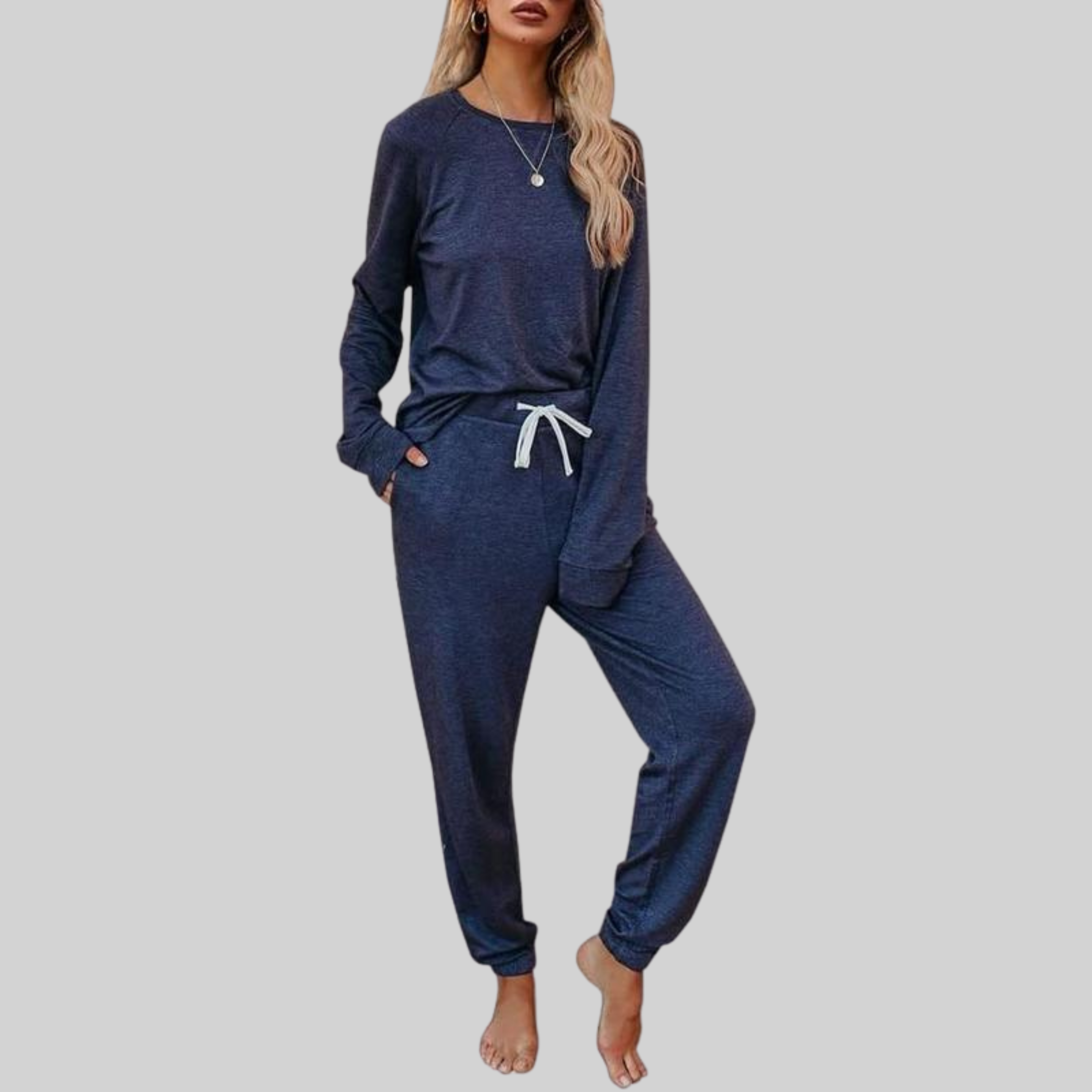 The Constance — Long-Sleeve Soft Lounge Set