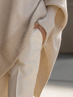 Elise™ — Luxe Oversized Cosy Knit Sweater