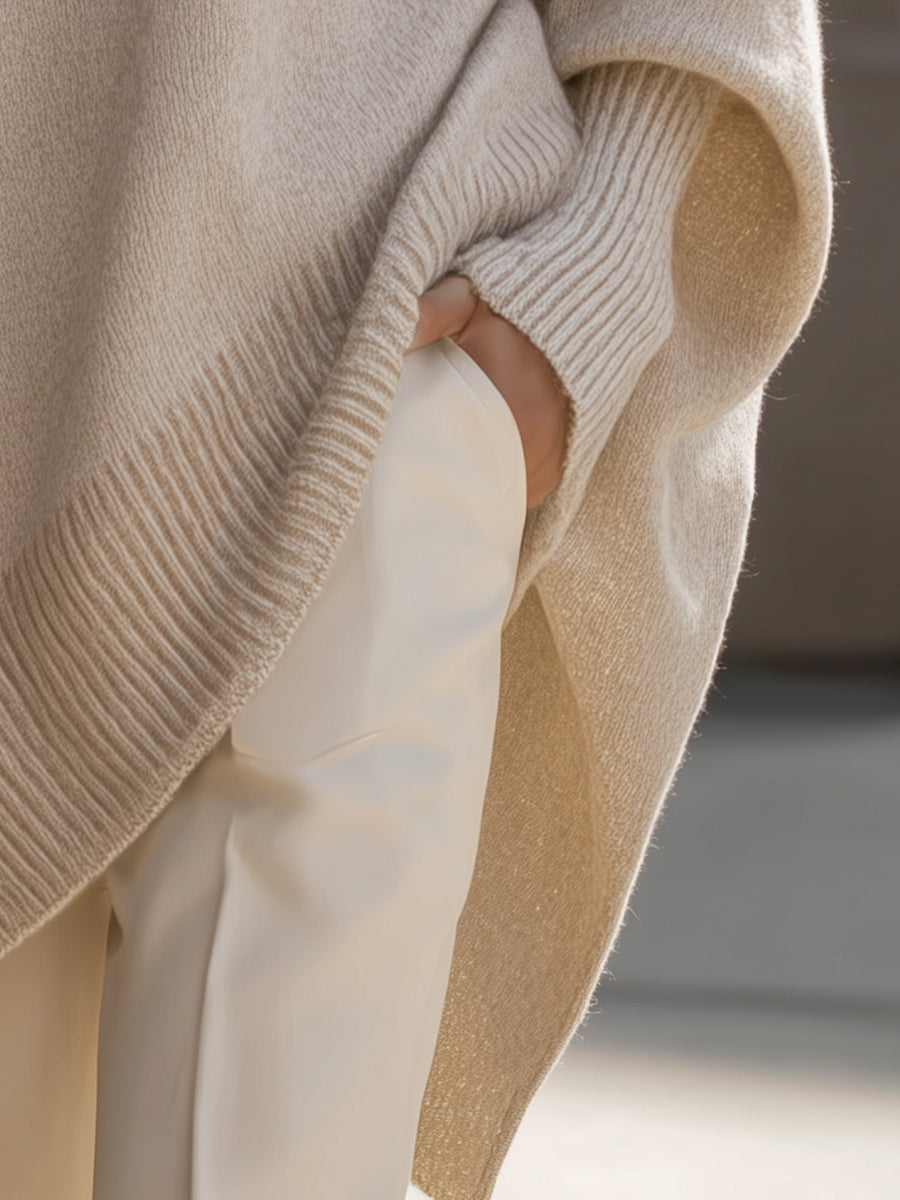 Elise™ — Luxe Oversized Cosy Knit Sweater