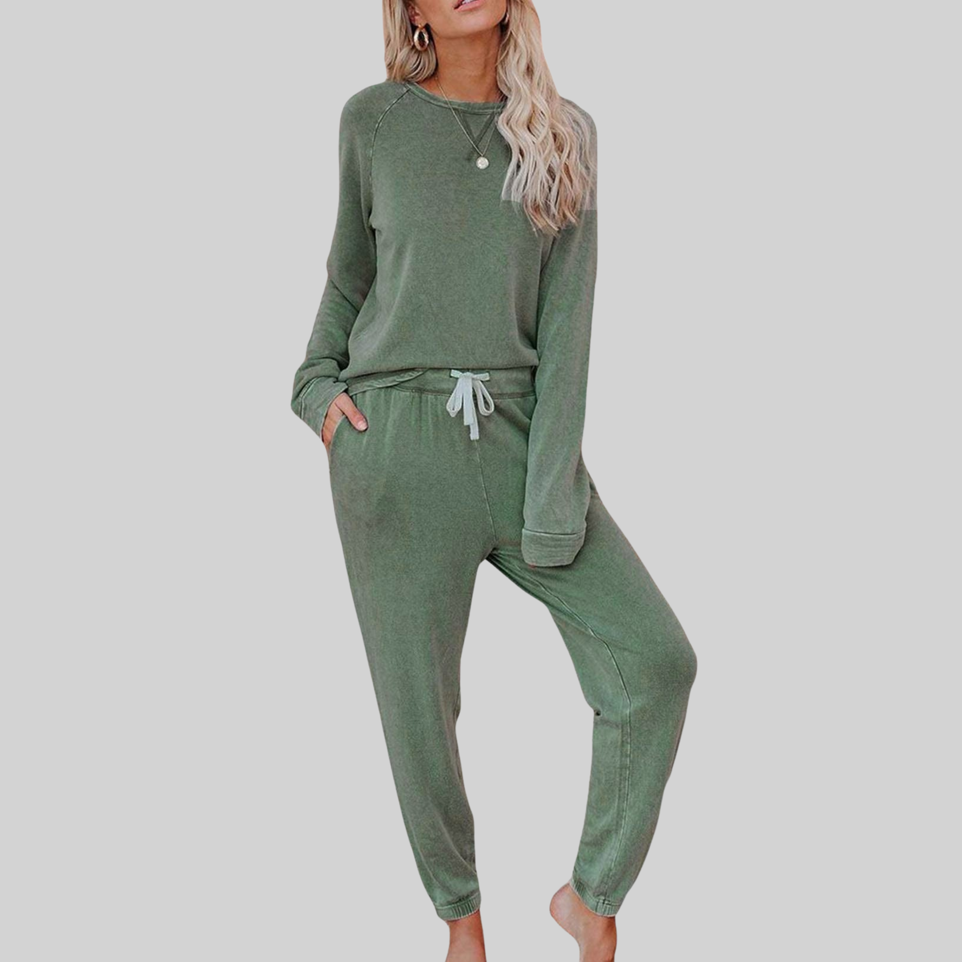 The Constance — Long-Sleeve Soft Lounge Set