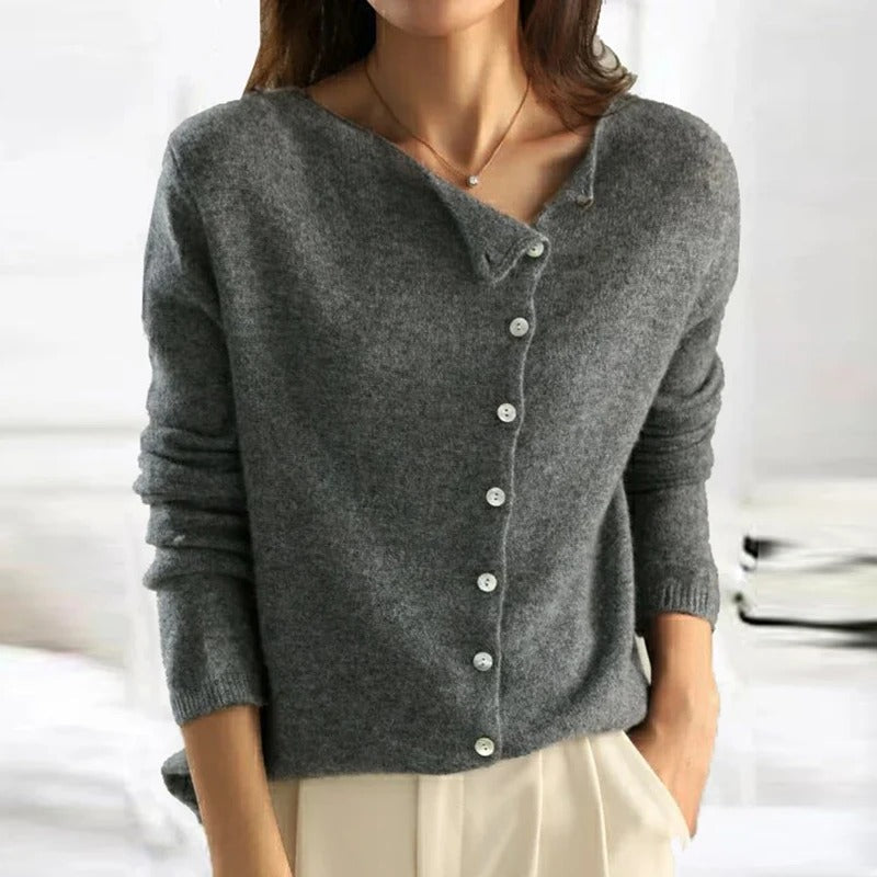 The Clara — Buttoned Cardigan Sweater