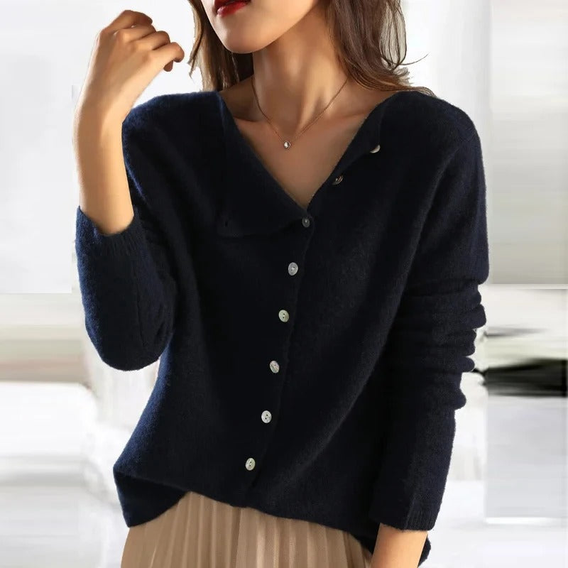 The Clara — Buttoned Cardigan Sweater