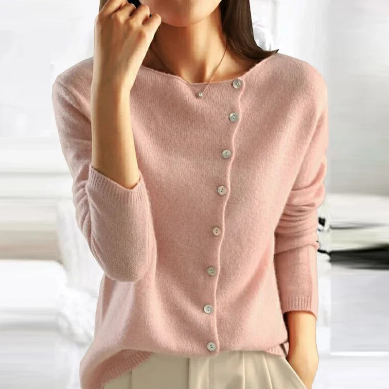 The Clara — Buttoned Cardigan Sweater