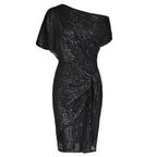 The Delphine — Fitted V-Neck Midi Dress