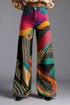 Margaux — Wide-Leg Graphic Pants for Casual Days