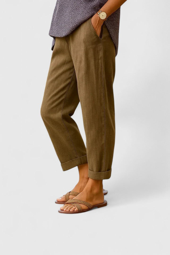 Margaux — Straight-Leg Summer Pants