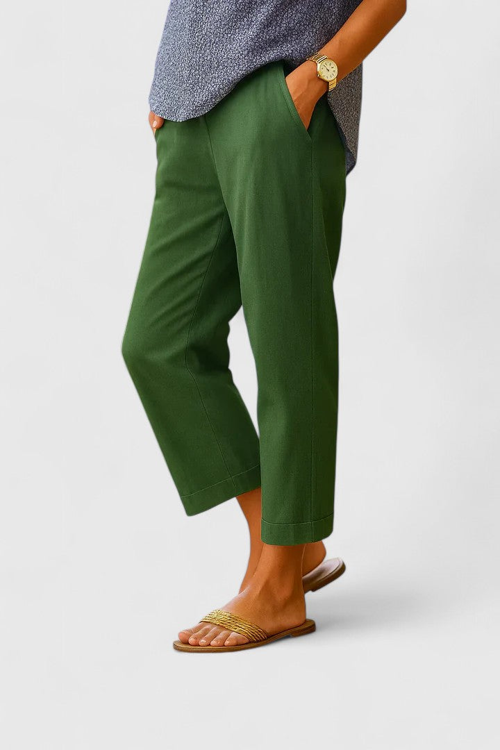Margaux — Straight-Leg Summer Pants