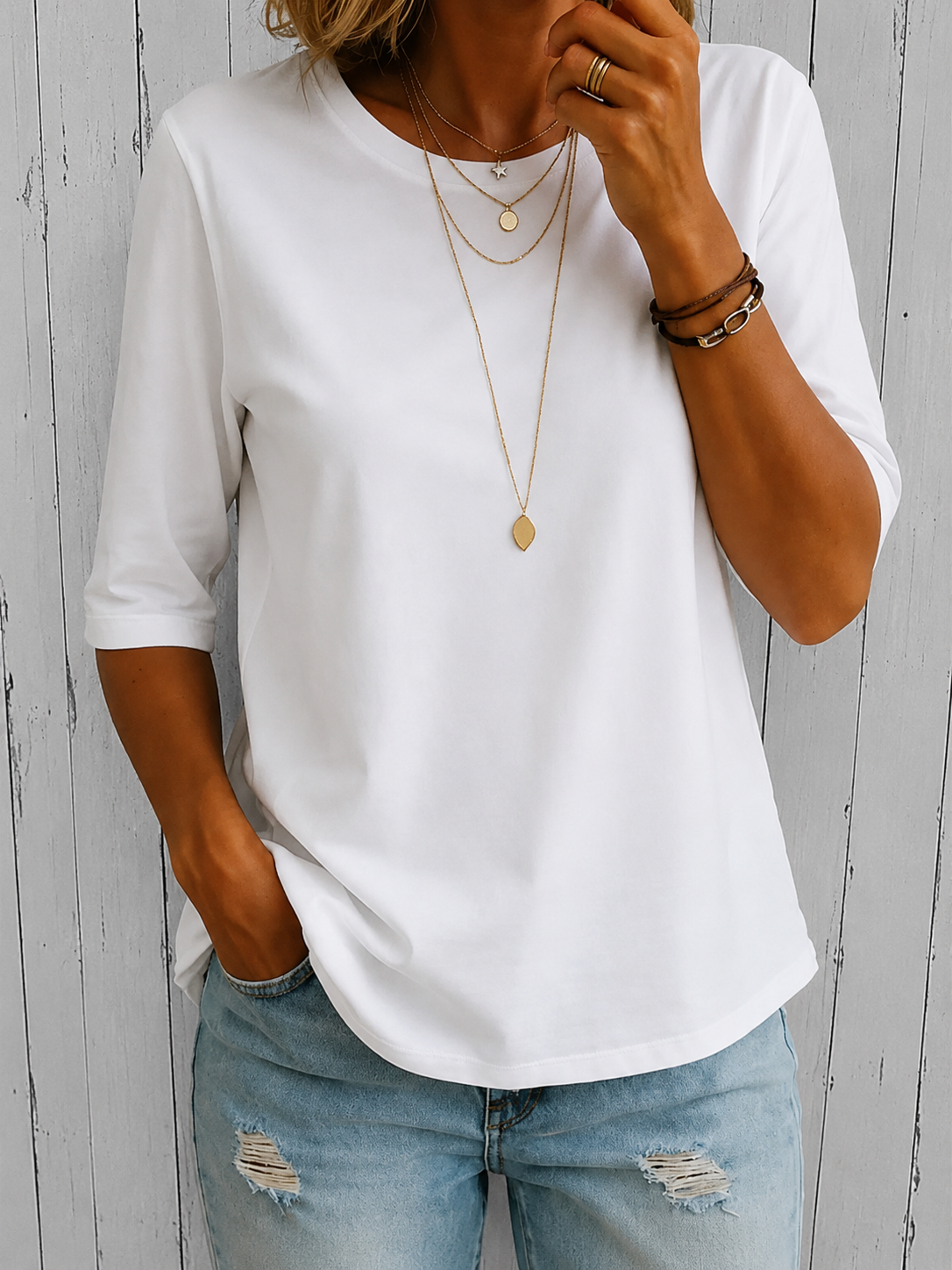 Celine™ — Casual Loose Fit Tee