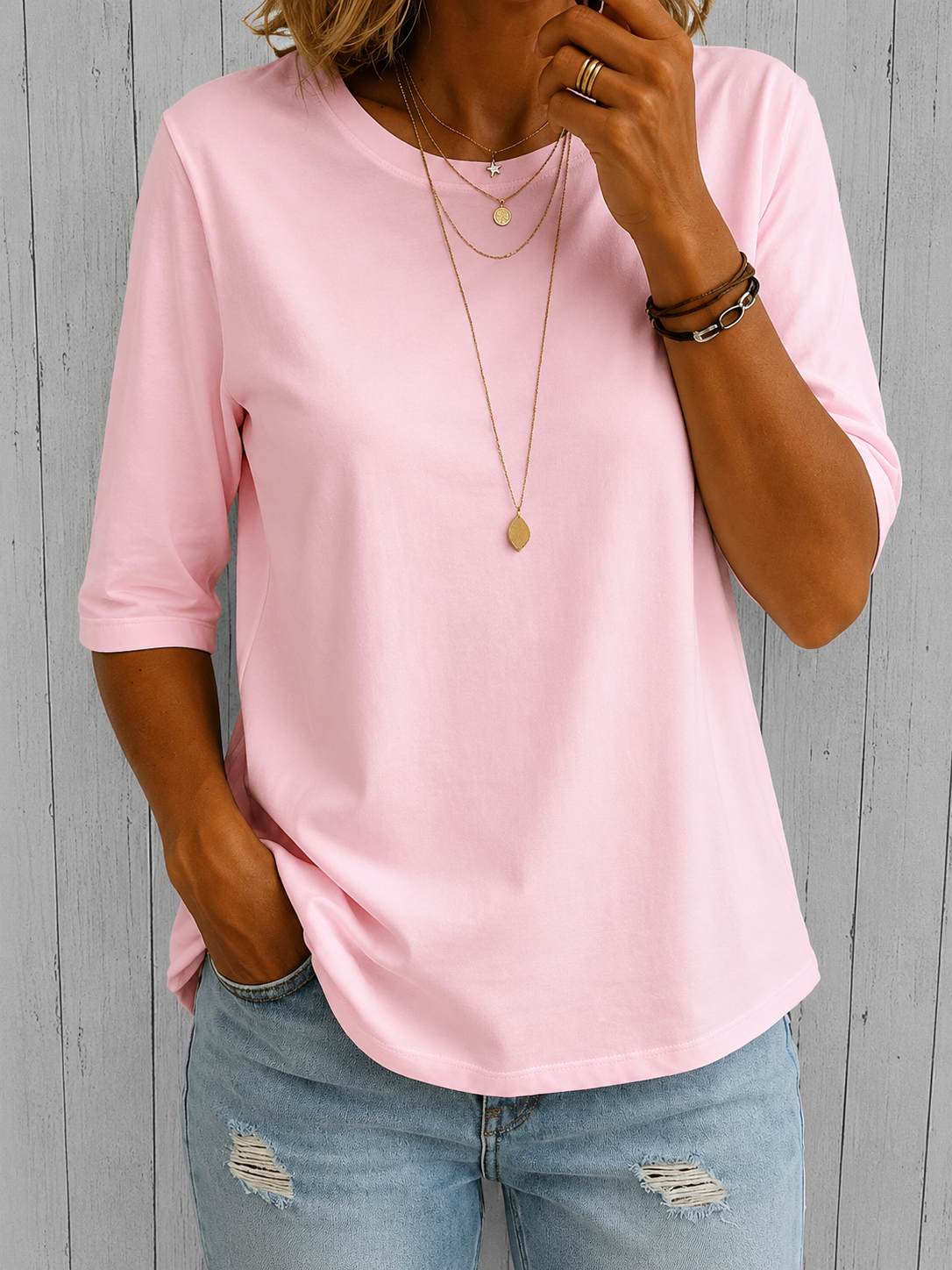Celine™ — Casual Loose Fit Tee