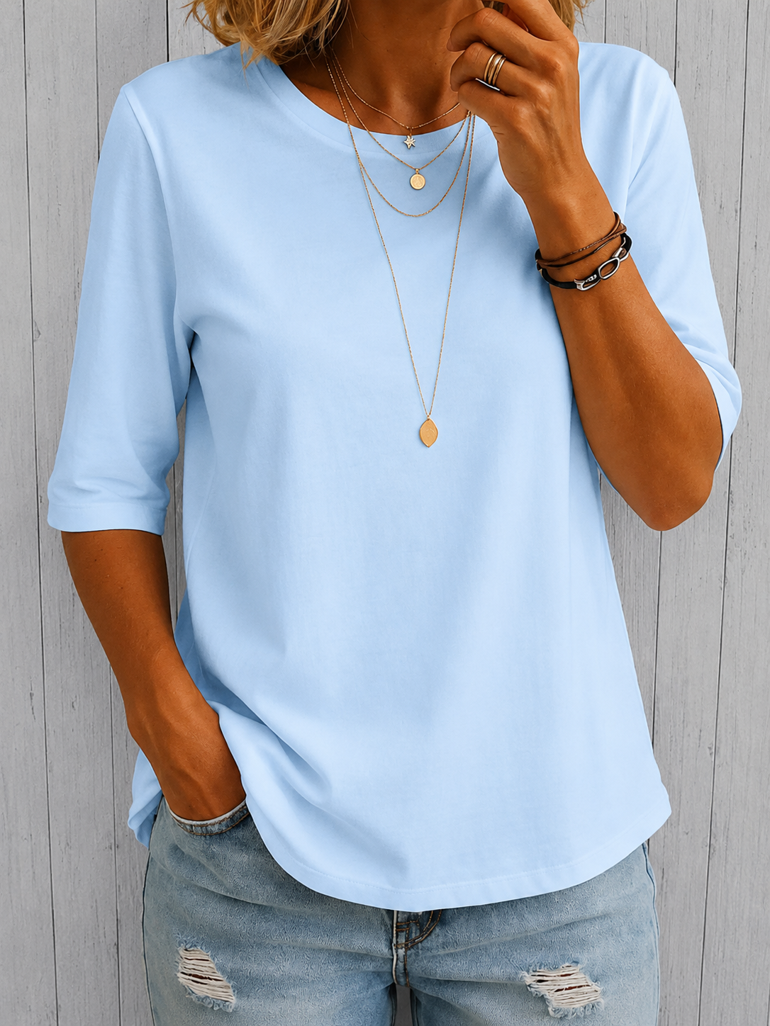 Celine™ — Casual Loose Fit Tee