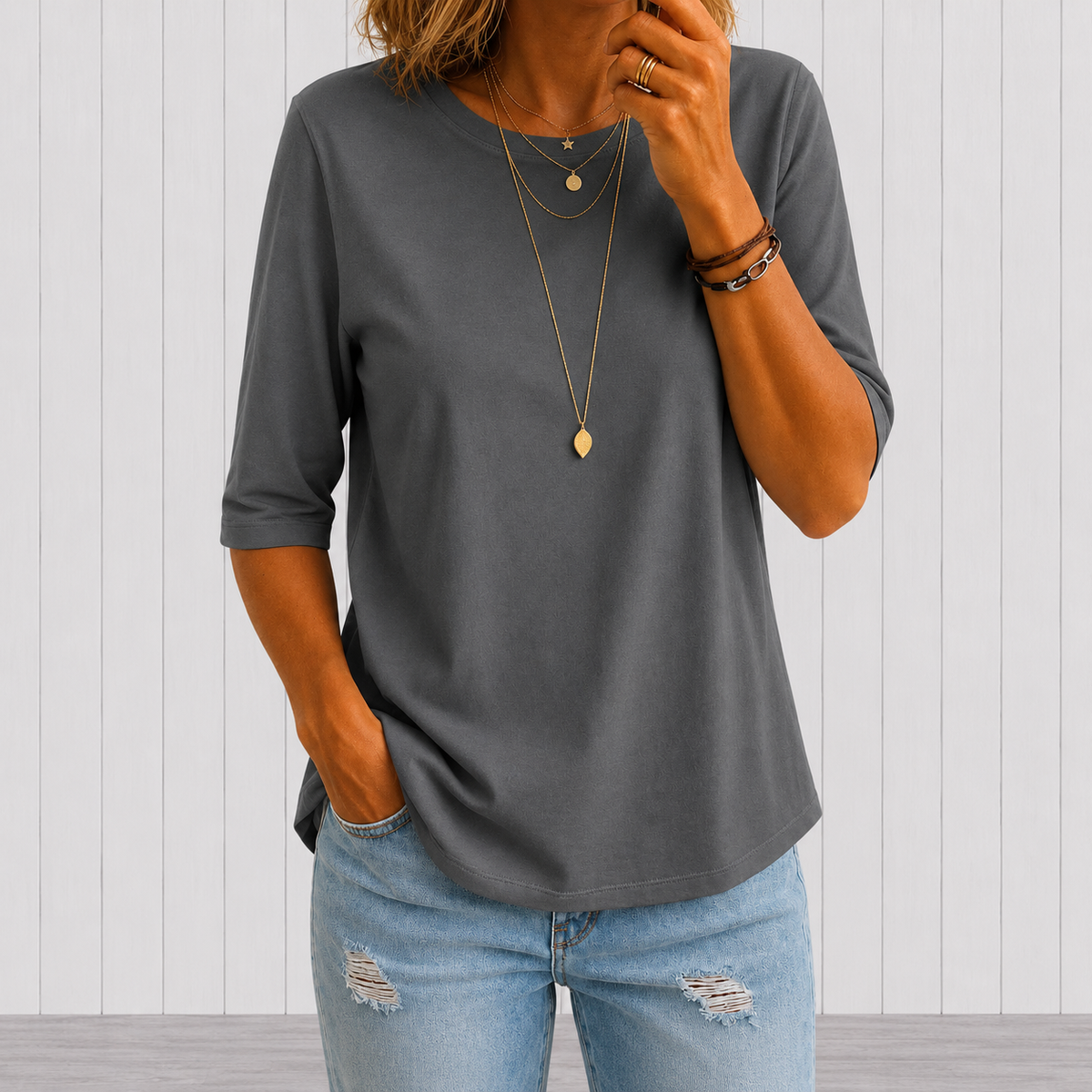 Celine™ — Casual Loose Fit Tee